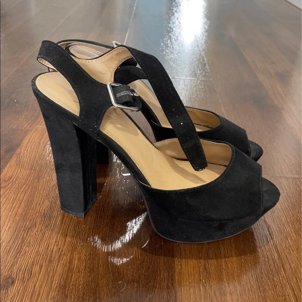 Candies platform block heels